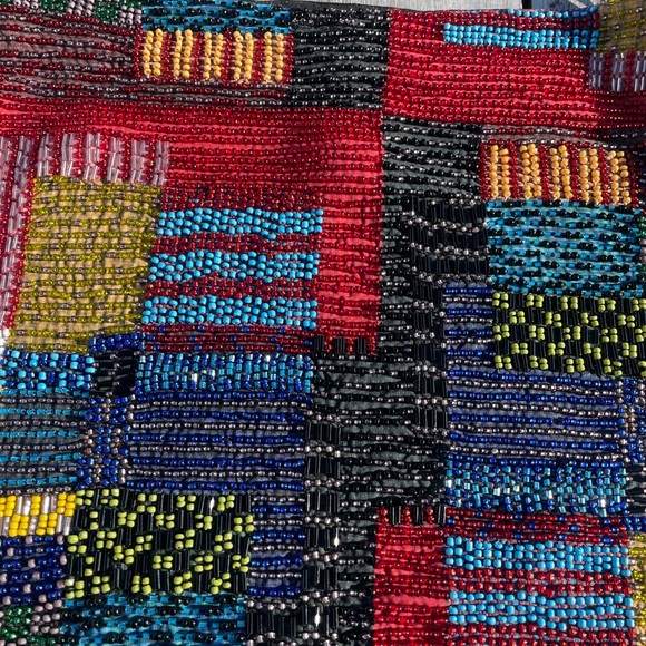 STAUD Multicolor Beaded Skirt - Picture 2 of 6